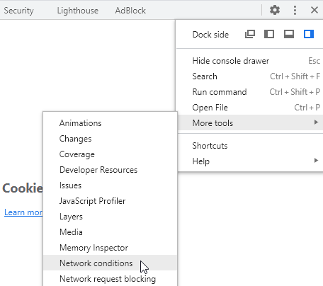 Herramientas google chrome devtolls
